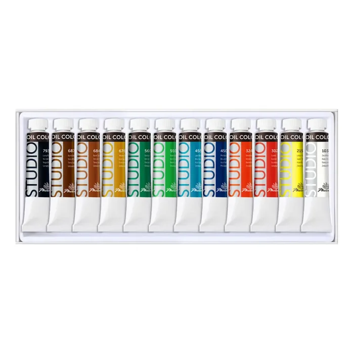 PHOENIX STUDIO OIL COLOUR SET 12*12ml - Image 3