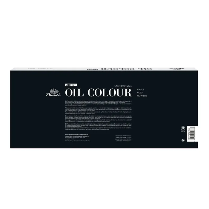 PHOENIX ARTIST FINE OIL COLOUR 12*40ML - Image 5