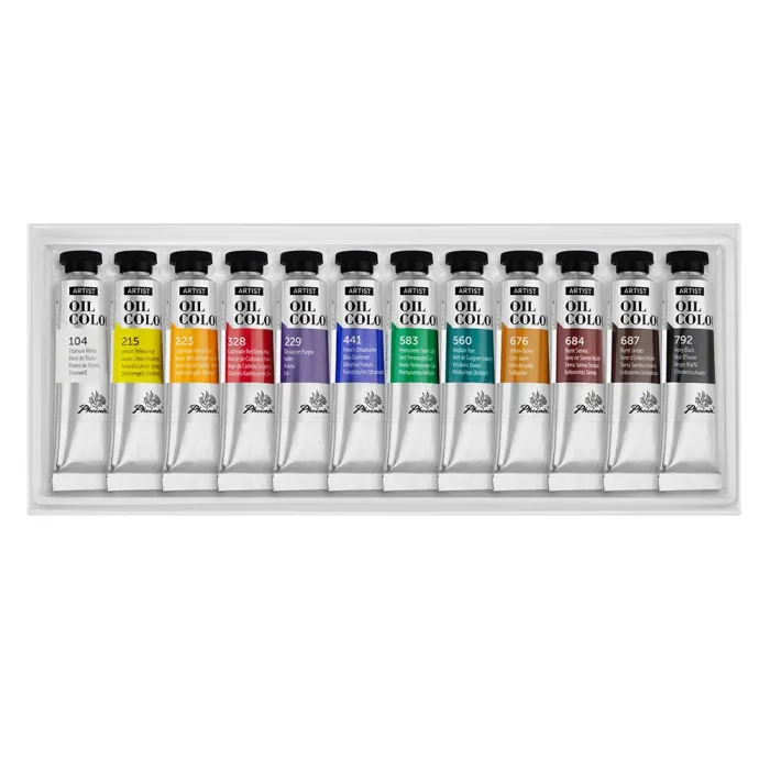 PHOENIX ARTIST FINE OIL COLOUR 12*40ML - Image 3