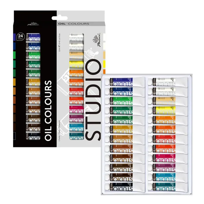 PHOENIX STUDIO OIL COLOUR SET 24*12ml