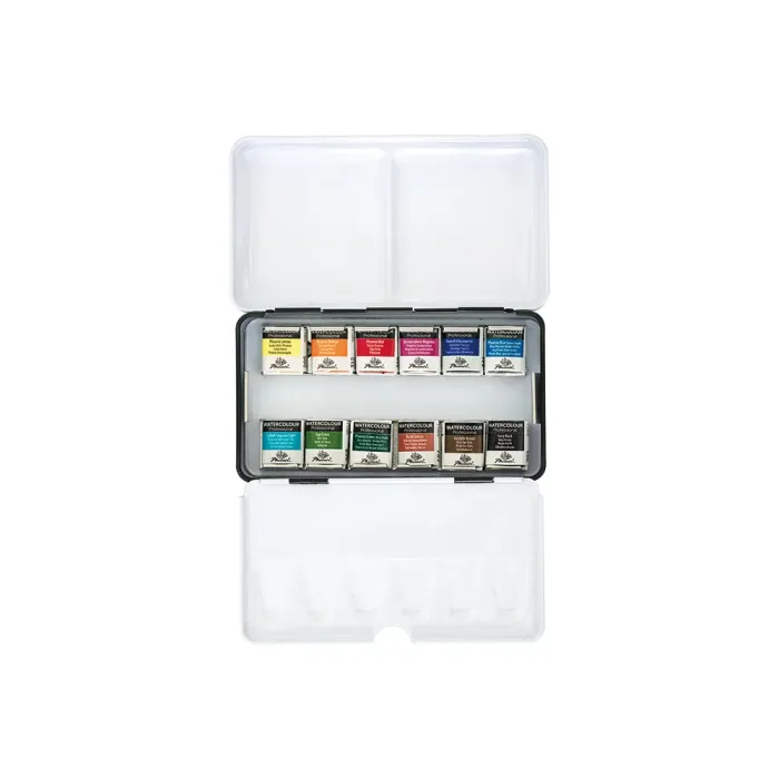 Phoenix Professional Watercolour Portable Set 12*half pans - Image 2