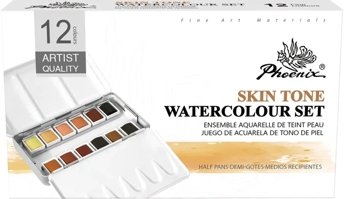 Artist Skin Tone Watercolor Set