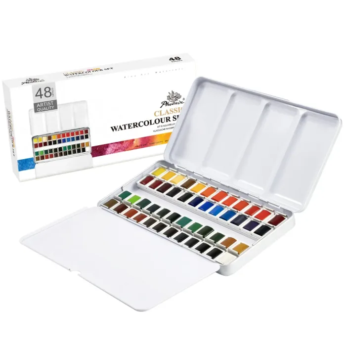 PHOENIX ARTIST WATERCOLOUR  PORTABLE SET 48*COLOURS