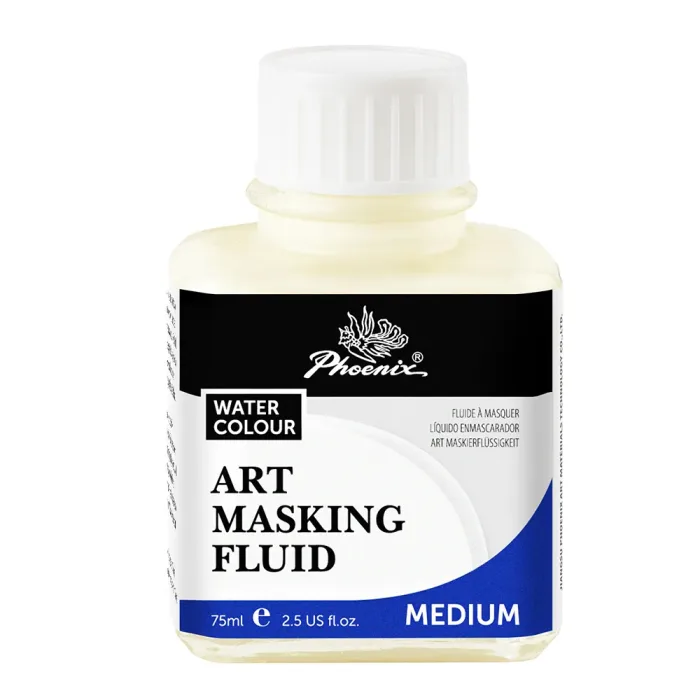 Phoenix Watercolour Art Masking Fluid