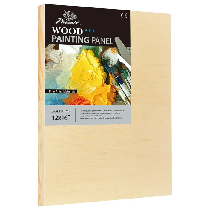 Phoenix Professional Series,7/8" Unprimed Surface Wood Painting Board