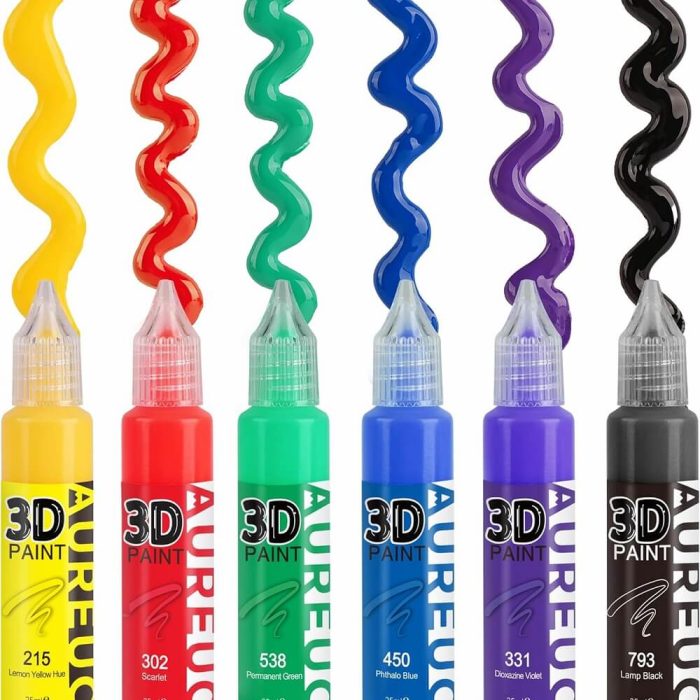 3D PAINT CLASSIC PACK 6 X 25ML - Image 2