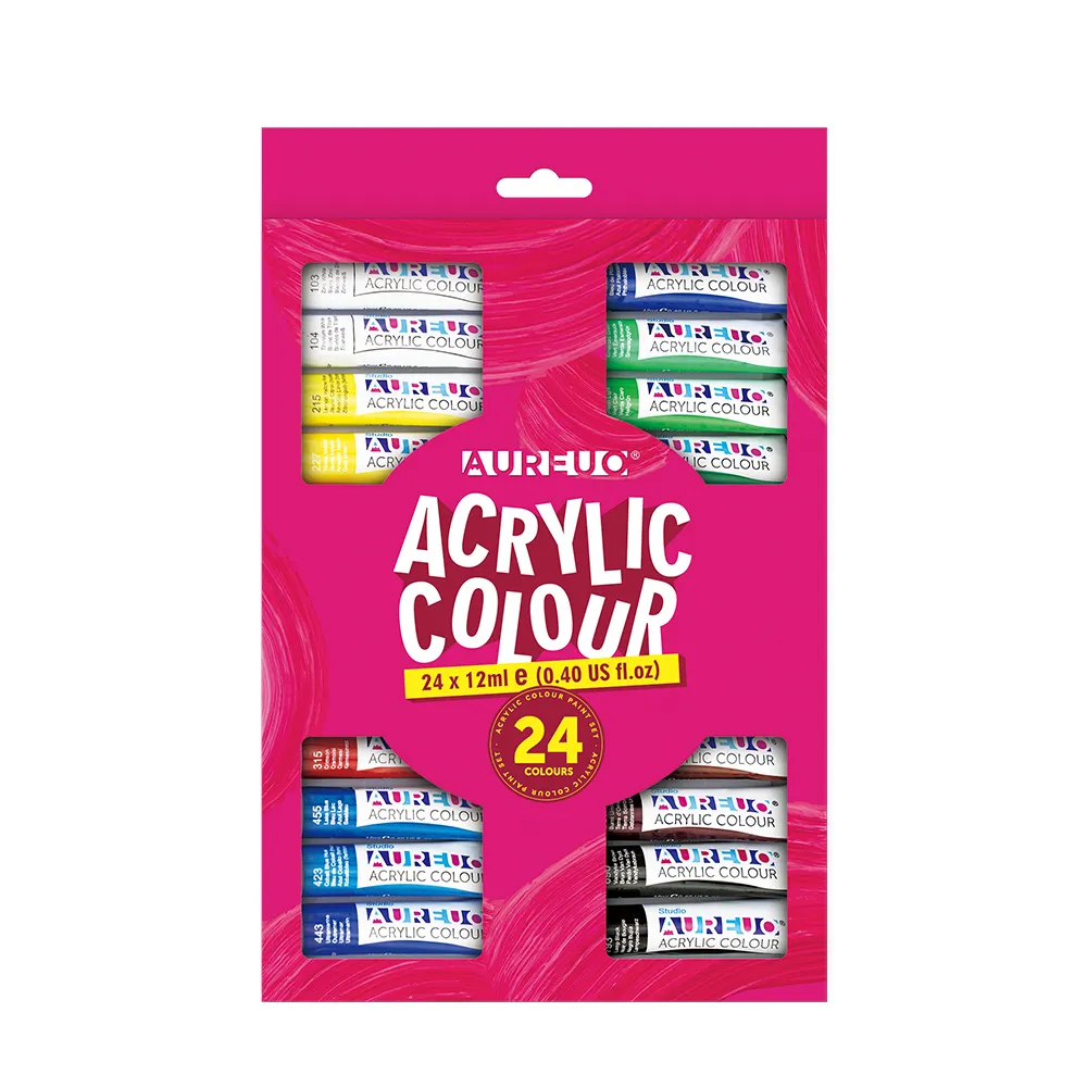 STUDIO SERIES ACRYLIC COLOUR SET 12 ML