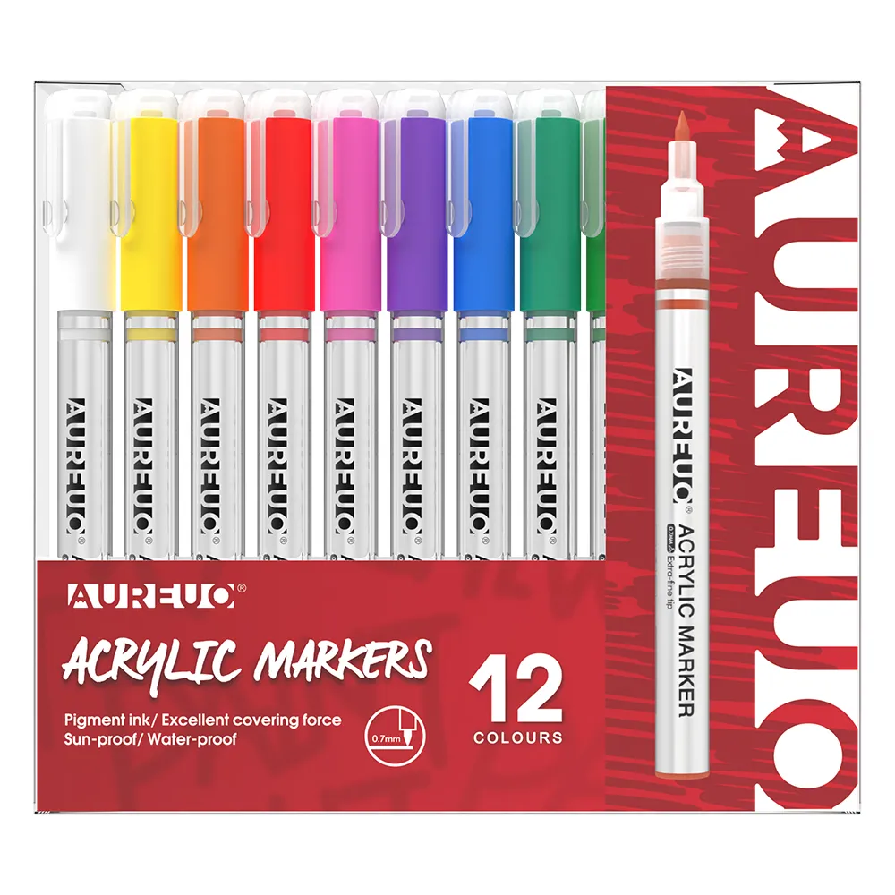 ACRYLIC MARKER SET 0.7 MM