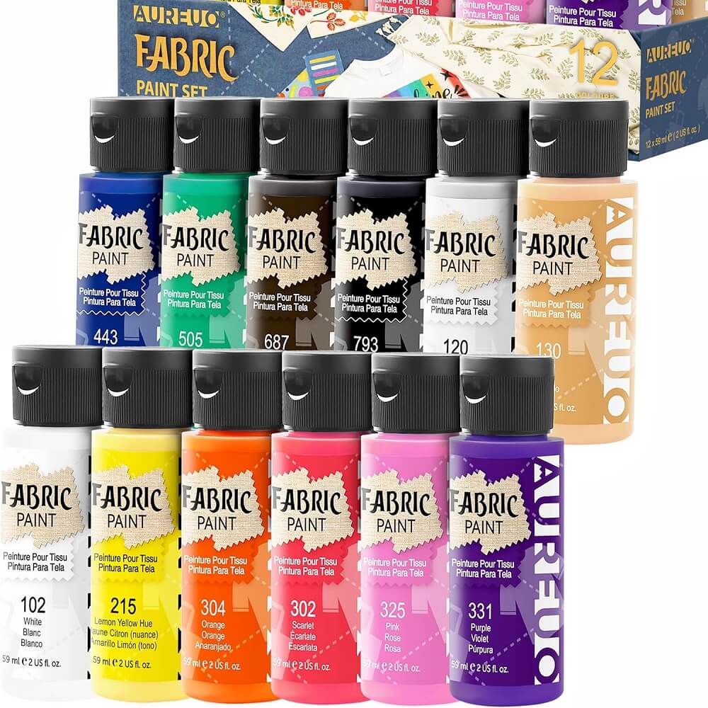 FABRIC PAINT SET 59ML