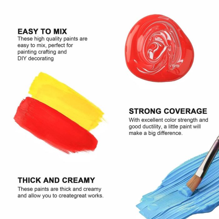 FABRIC PAINT SET 59ML - Image 4