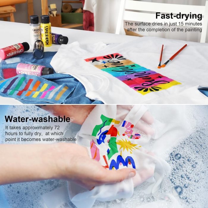 FABRIC PAINT SET 59ML - Image 5