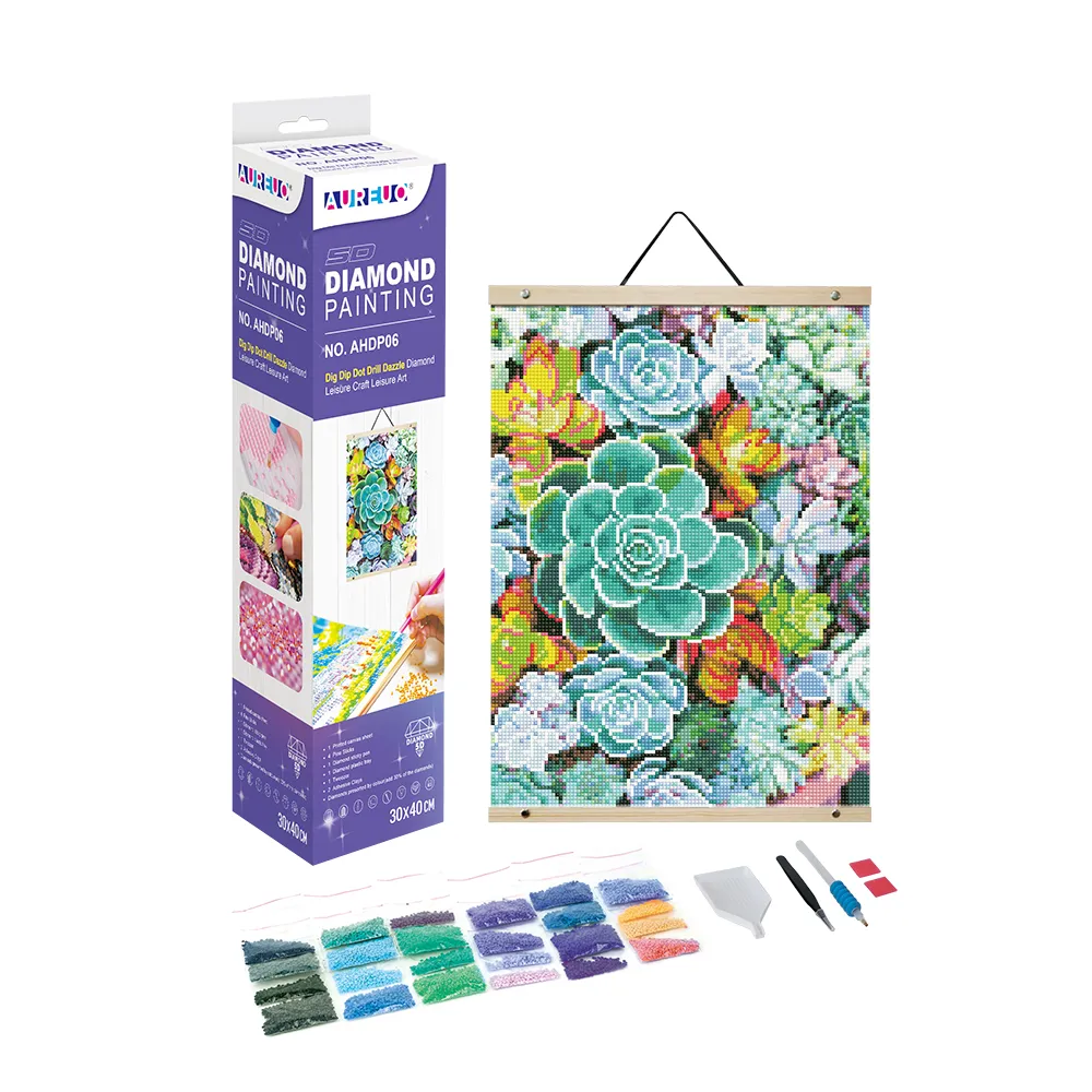 5D DIAMOND PAINTING CANVAS SHEET KIT