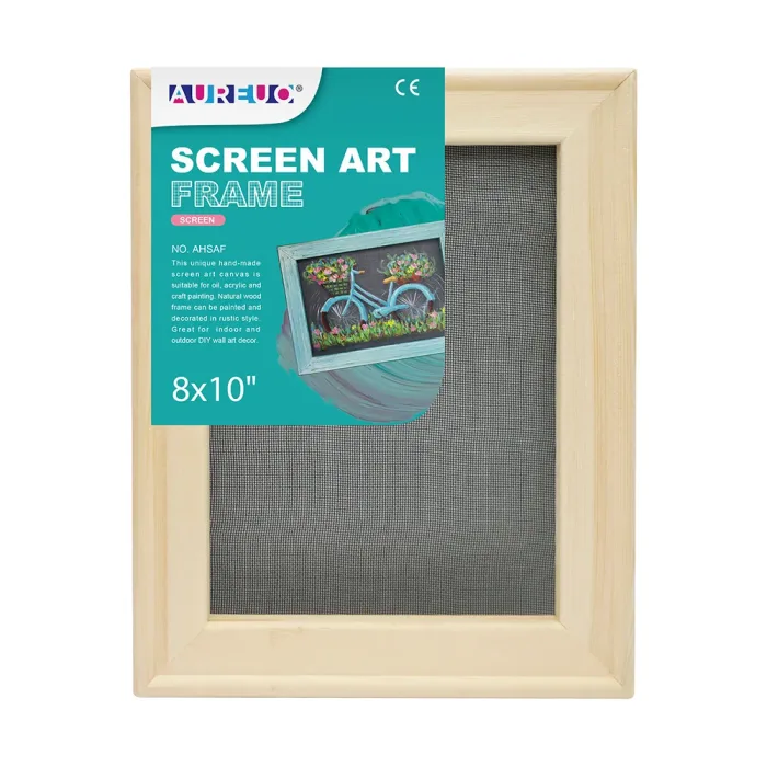 REVERSE CANVAS/SCREEN ART FRAME SCREEN