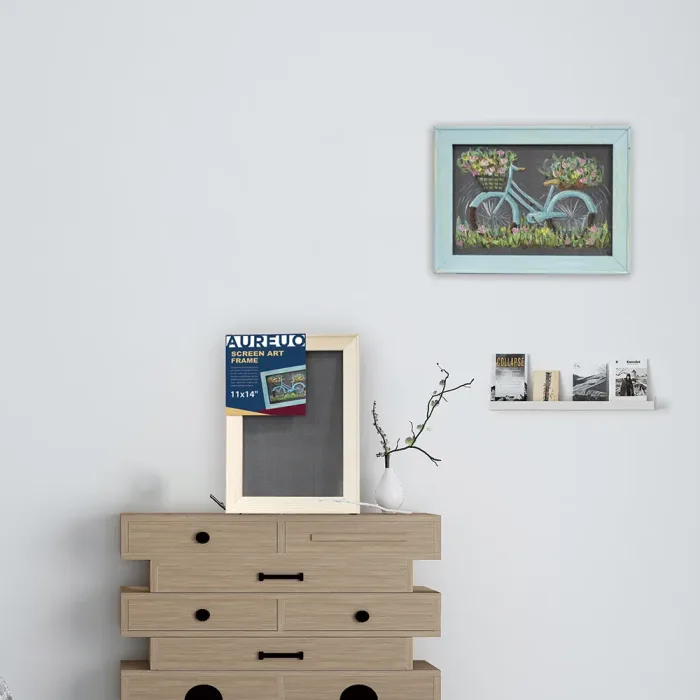 REVERSE CANVAS/SCREEN ART FRAME SCREEN - Image 4