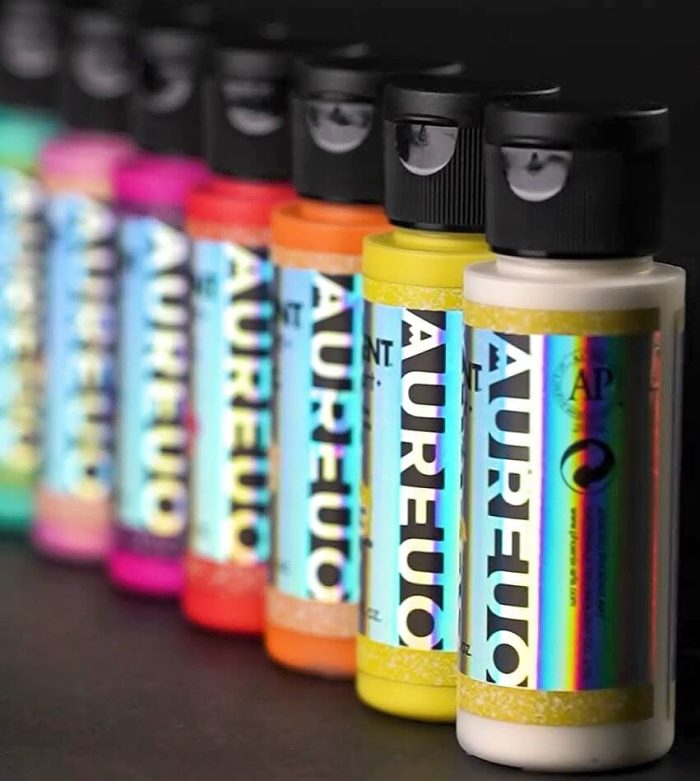 IRIDESCENT ACRYLIC PAINT SET 59ML - Image 4