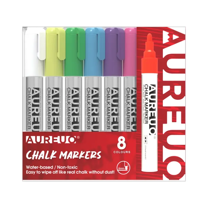 CLASSIC COLOURS CHALK MARKER SET 8 PCS
