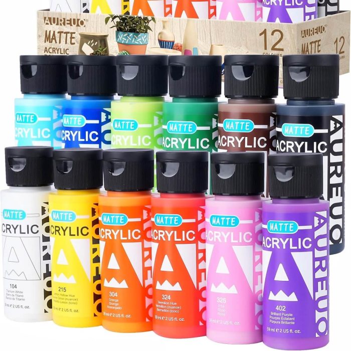 MATTE ACRYLIC PAINT SET 59ML - Image 2