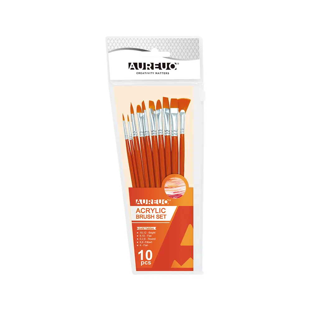 ACRYLIC BRUSH SET 10PCS