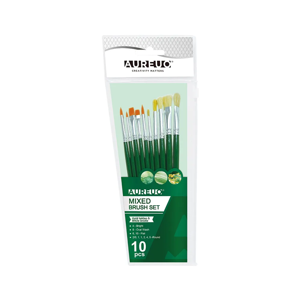 FOUNDATION SERIES MIXED BRUSH SET 10PCS