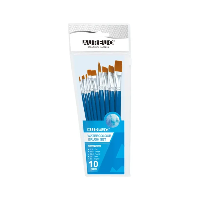 WATERCOLOUR BRUSH SET 10PCS