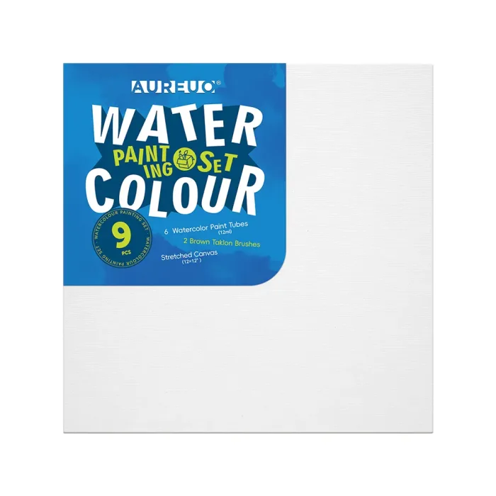 WATERCOLOUR PAINTING KIT 9 PCS - Image 2