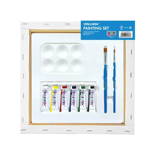 WATERCOLOUR PAINTING KIT 9 PCS