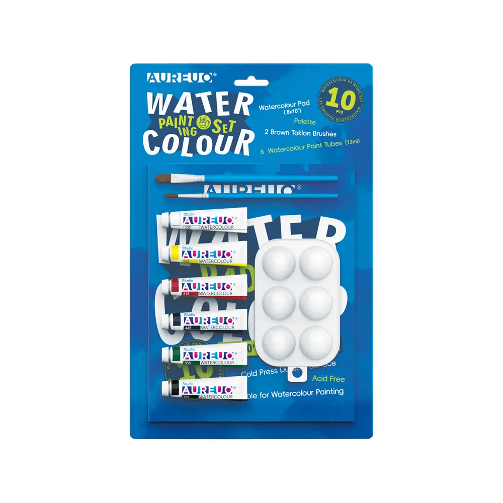WATERCOLOUR PAINTING SET 10 PCS