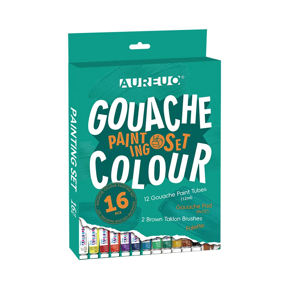 GOUACHE PAINTING SET 16 PCS