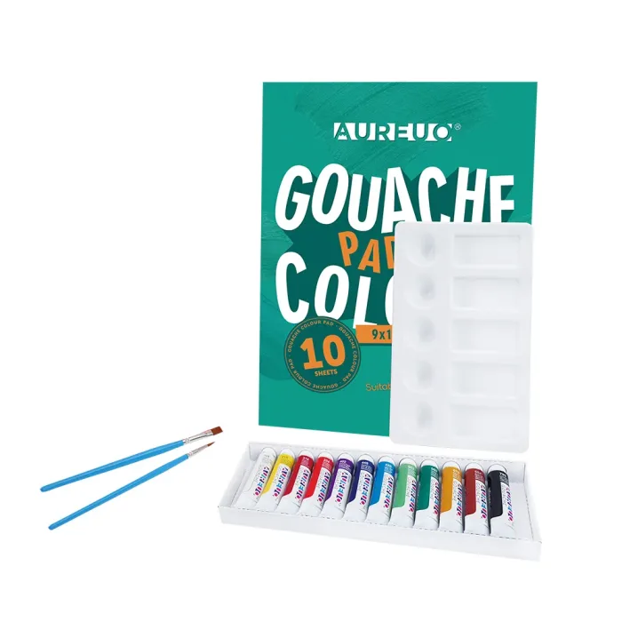 GOUACHE PAINTING SET 16 PCS - Image 2