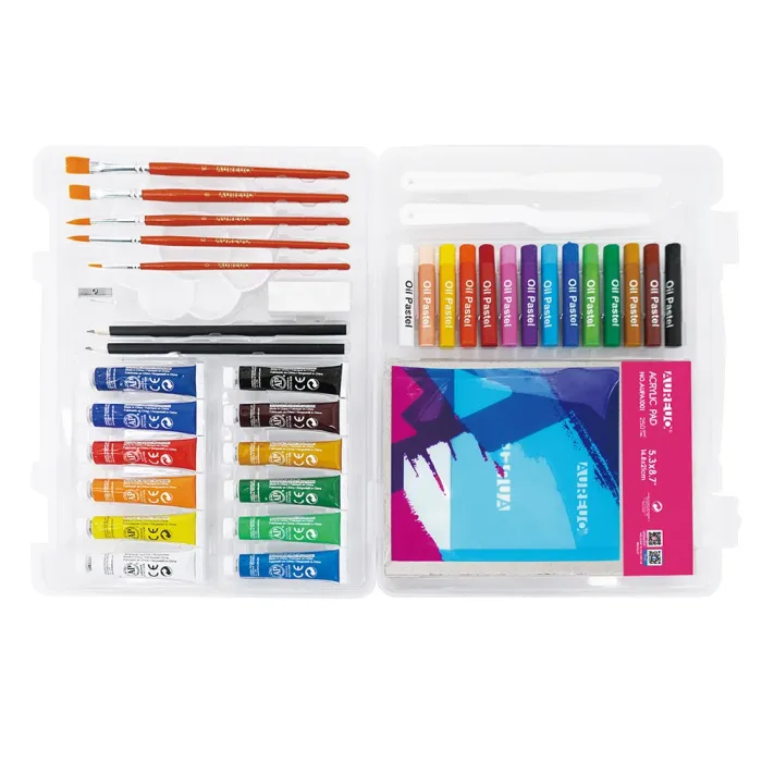 ACRYLIC PAINTING CASE SET 41 PCS - Image 2