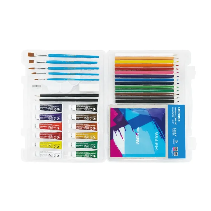 WATERCOLOUR PAINTING CASE SET 39 PCS - Image 2