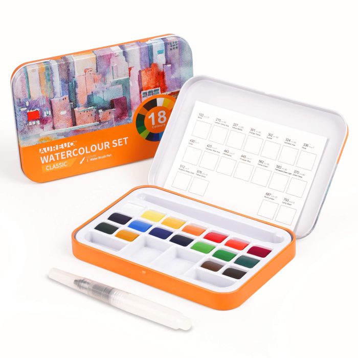 WATERCOLOUR PORTABLE SET CLASSIC