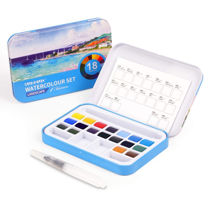 WATERCOLOUR PORTABLE SET LANDSCAPE