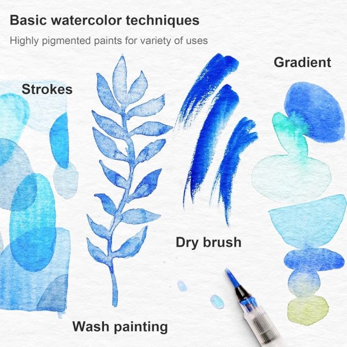 WATERCOLOUR PORTABLE SET LANDSCAPE - Image 4
