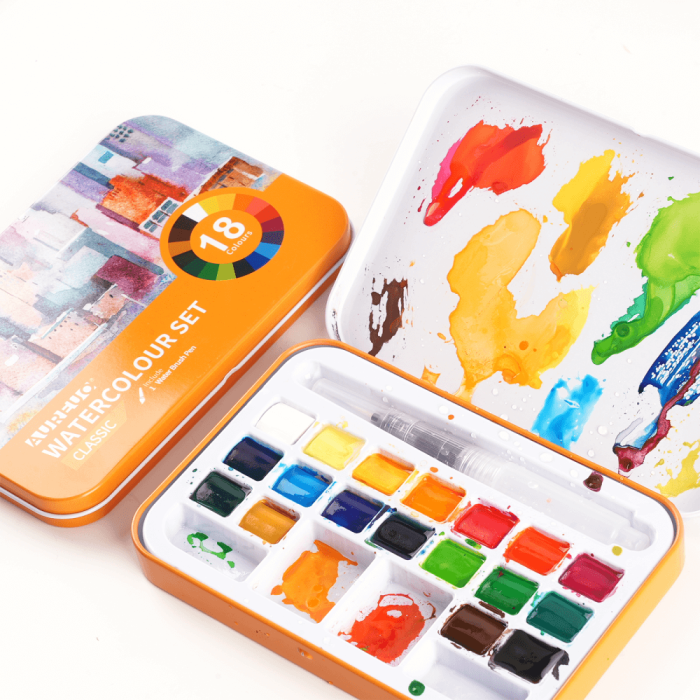 WATERCOLOUR PORTABLE SET CLASSIC - Image 3