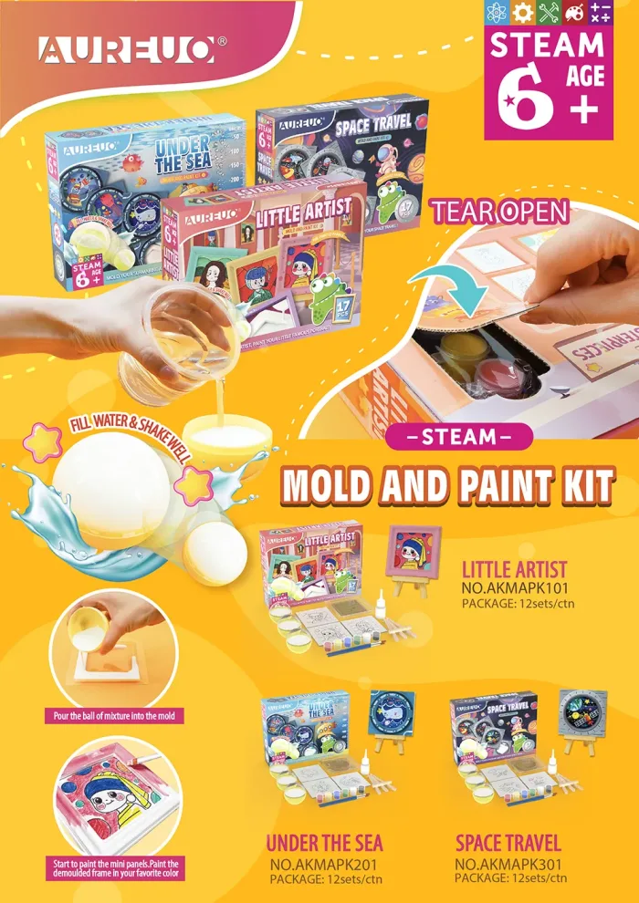 MOLD AND PAINT KIT - SPACE TRAVEL SERIE - Image 2
