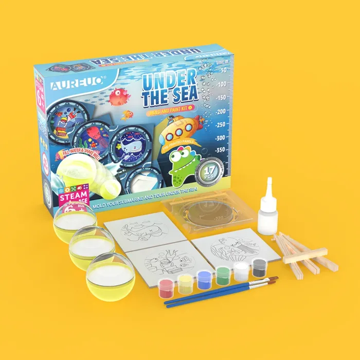 MOLD AND PAINT KIT - UNDER THE SEA SERIE