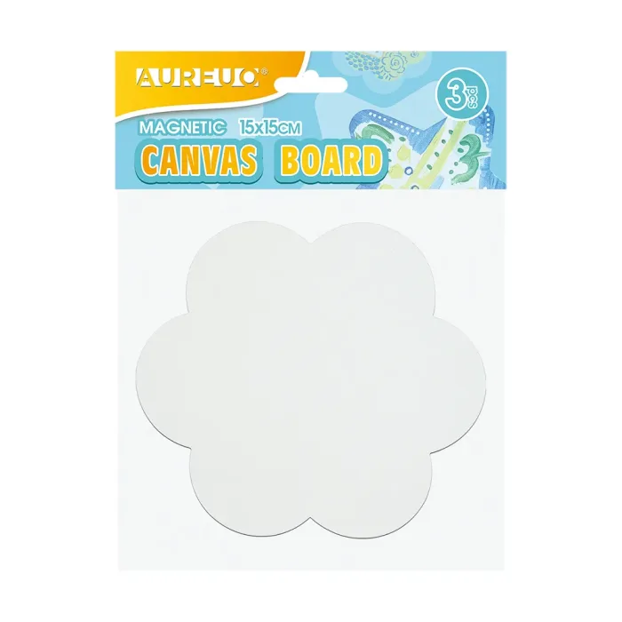 FLOWER MAGNETIC CANVAS PANEL SET 15X15CM