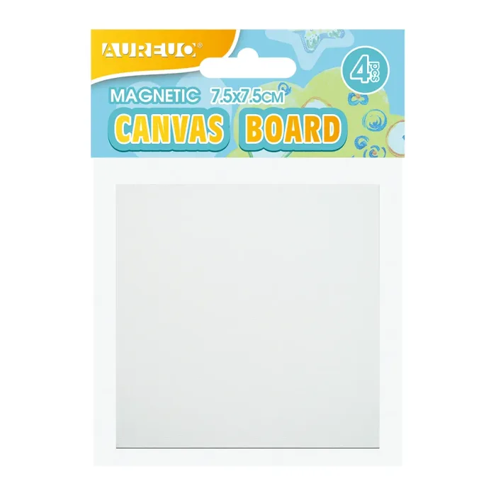 SQUARE MAGNETIC CANVAS PANEL SET 7.5X7.5CM