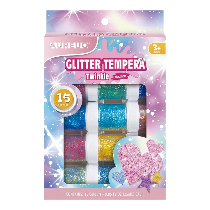 TWINKLE TEMPERA PAINT POT SET