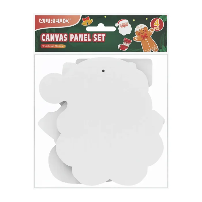CANVAS PANEL SET - CHRISTMAS SERIES 4 PCS