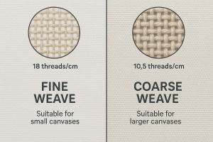 canvas density