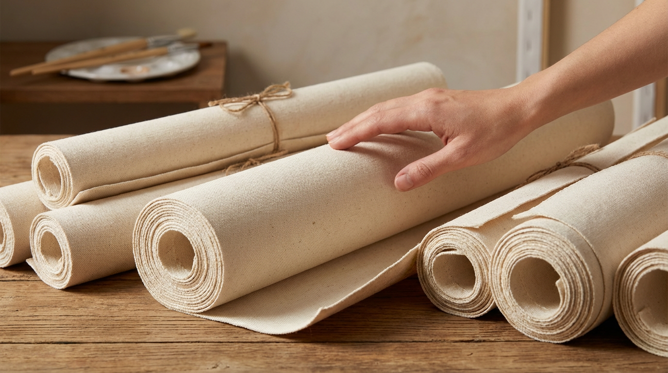 Artist Canvas Rolls: Wholesale Basics for Flexible Studios
