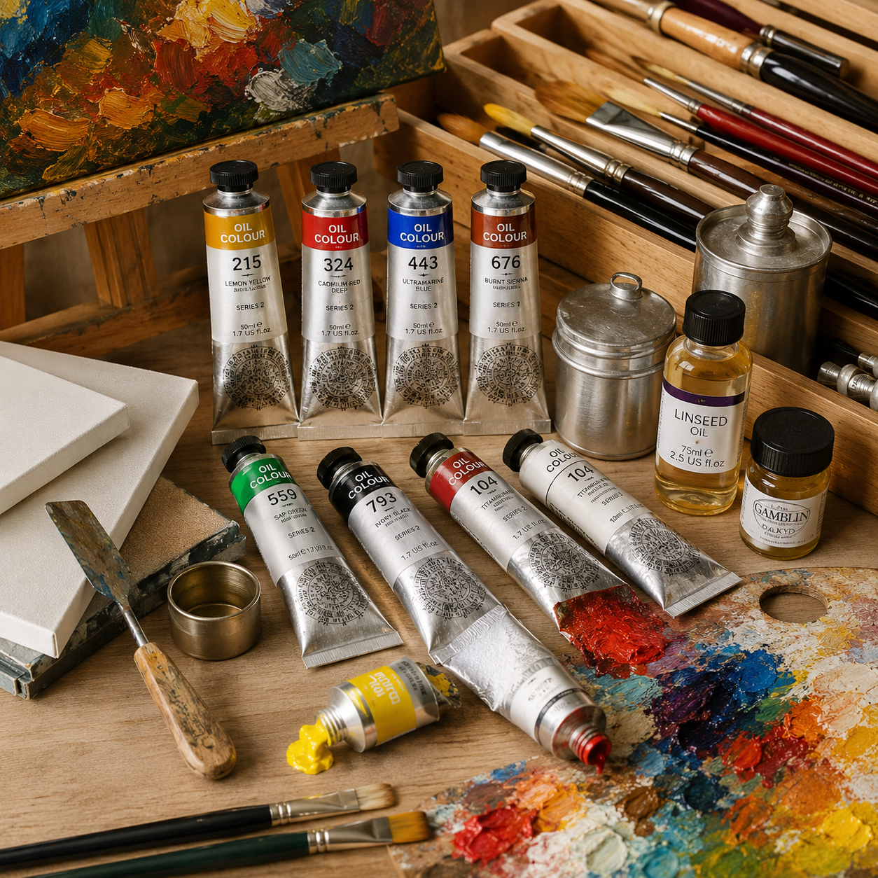 What Should Be Included in an Oil Painting Product Range for Art Retailers