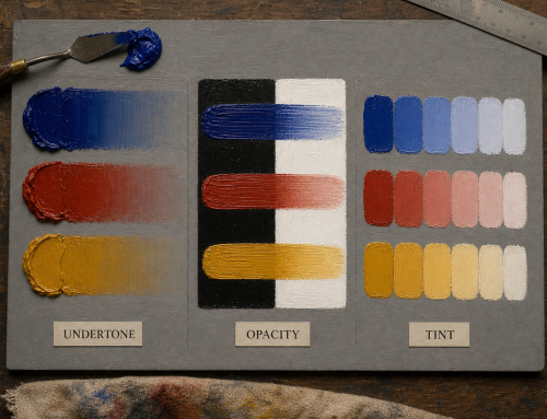 Opacity, Undertone and Tinting Strength: Three Ways Oil Colours Behave
